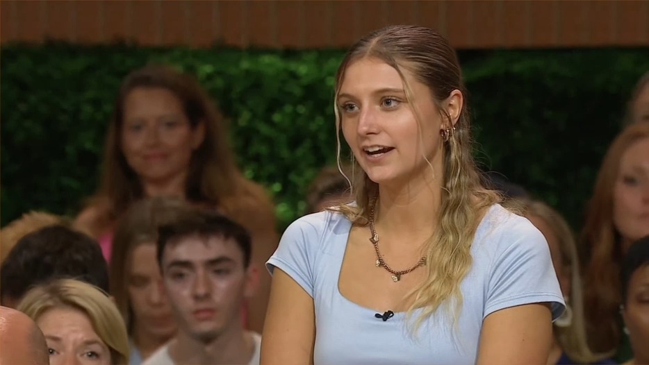 Hadley Duvall: You can't look at someone with a story like mine and say it didn't happen. And there are more people like me out there who deserve their options. They deserve their choices. We have someone who wants to lift up our voice and we need to show out and show up for her just like she's showing out and showing up for us all