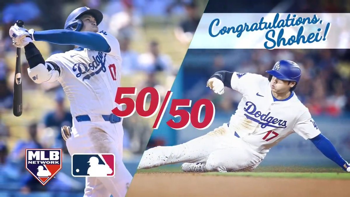 History was made. Congratulations, Shohei Ohtani!