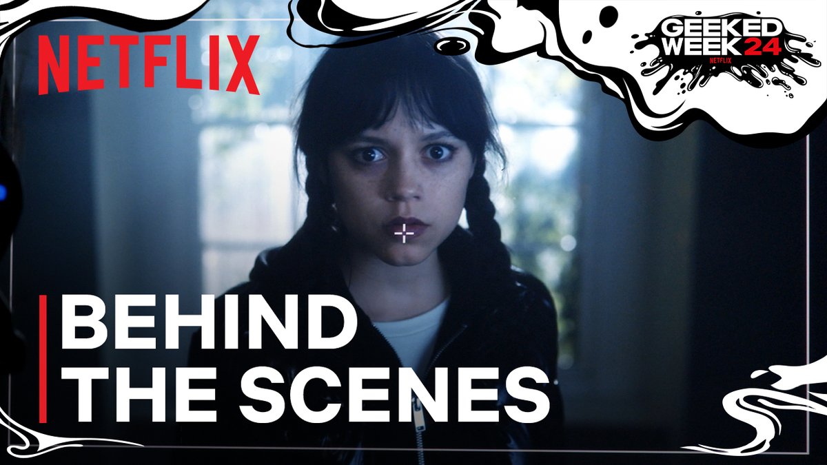 Nih aku spill penampakan pertama dari serial Wednesday Season 2 yang akan tayang 2025 nanti. #GeekedWeek