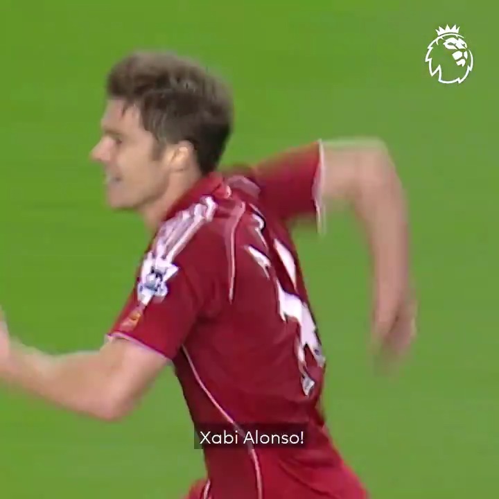 🔙 On this day, 18-years ago, Xabi Alonso did this from the Liverpool midfield. 😮‍💨💨🇪🇸