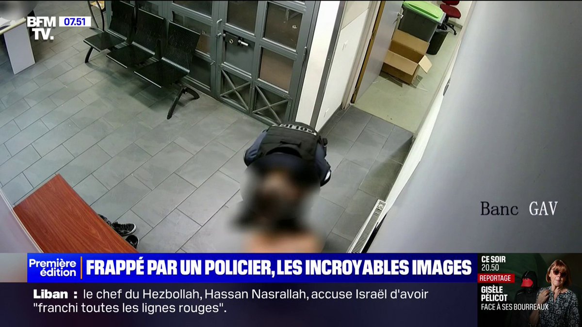 Claques, coups de matraques: deux policiers filmés en train de frapper un homme en garde à vue à Paris