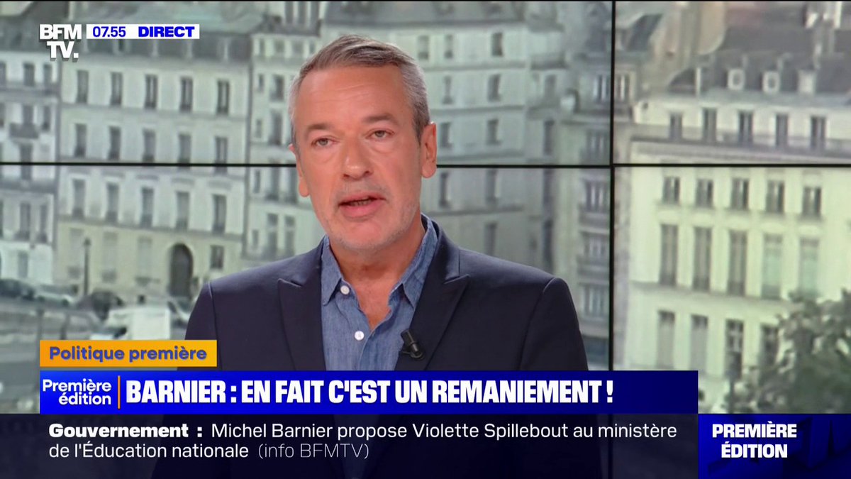 Nouveau gouvernement: "Tout ça pour ça? Mais elle est où la dissolution? Ça fait penser à l'équipe B que le PSG aligne en hiver quand toutes ses stars se sont fait les croisés" L'édito politique de Matthieu matthieucroissandeau