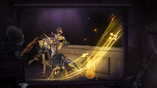 彼が奏でるのは豊穣の旋律🎶 悪魔のような見た目も恐ろしさと美が共存! アレンジされた麦酒は絶品! 弦から生まれた麦の音符が弾けて綺麗なの! ヴァイオリニストのUR衣装と SSR携帯品がセットになった衣装パックは 9月26日にショップに登場! お見逃しなく! #IdentityV #第五人格