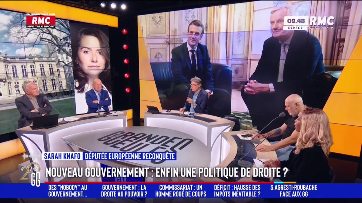 💰 "On donne 800 millions à l'Algérie et 120 millions à la Chine. Mais à côté, on fait des appels aux dons pour financer des scanners à l'hôpital Georges Pompidou !" Sarah Knafo #GGRMC
