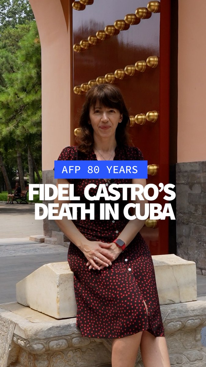[EPISODE 6] "They called me at 5 am, and asked me to go to Cuba" - AFP reporter Katell Abiven (Katell Abiven) describes how she covered the death of Fidel Castro in Cuba, as part of our interview series to mark AFP's 80th anniversary. #AFP80Years 📲 Celia CAZALE #AFPVertical