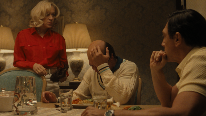 Every actor at the dinner table was delivering. Monsters: The Lyle and Erik Menendez Story is now playing.