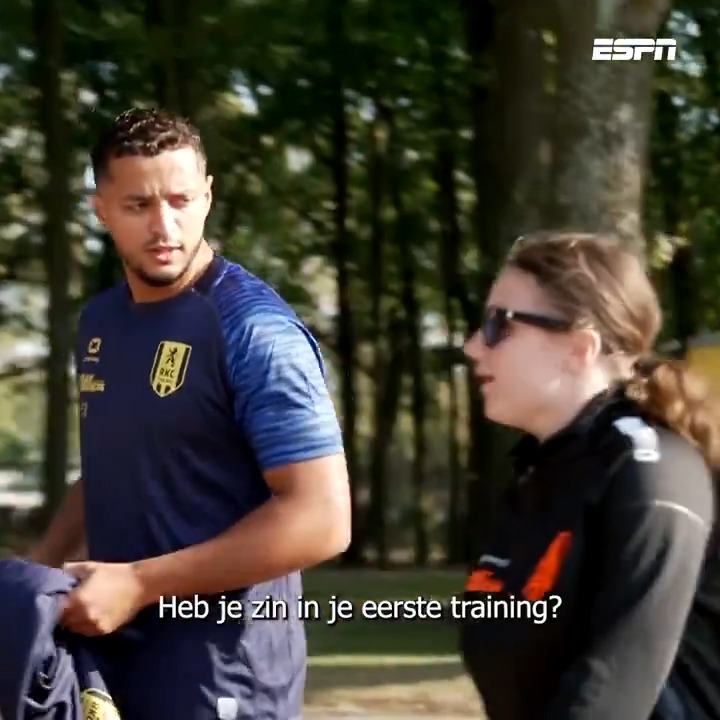 De eerste training van Mohamed Ihattaren bij RKC ✅