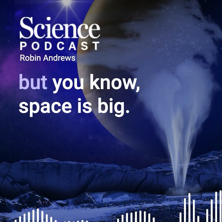 In the latest #SciencePodcast🎙️, science journalist Dr Robin George Andrews 🌋☄️ joins host SarCrespi to talk about the Clipper mission and what it could reveal about the habitability of the world that lies beneath Europa’s chaotic, icy surface. 🎧 Listen here: