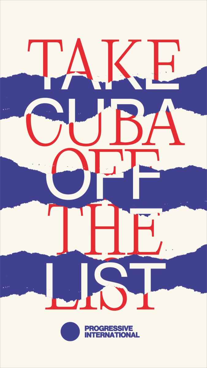 President Biden has just 122 days to remove Cuba's spurious designation as a “state sponsor of terrorism" before he steps down. The world is watching. It's time to take Cuba off the list.