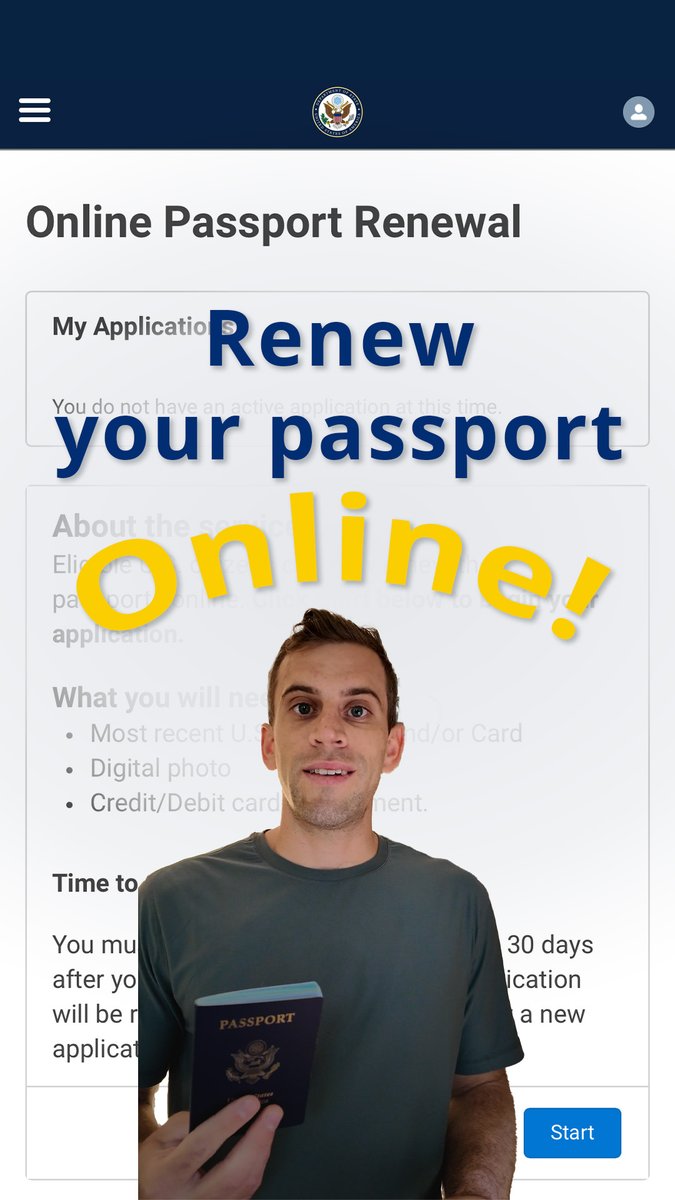 Did you hear the good news this week? Passport renewal is now online and fully digital, so you can spend less time in line. ✈️ 🛂