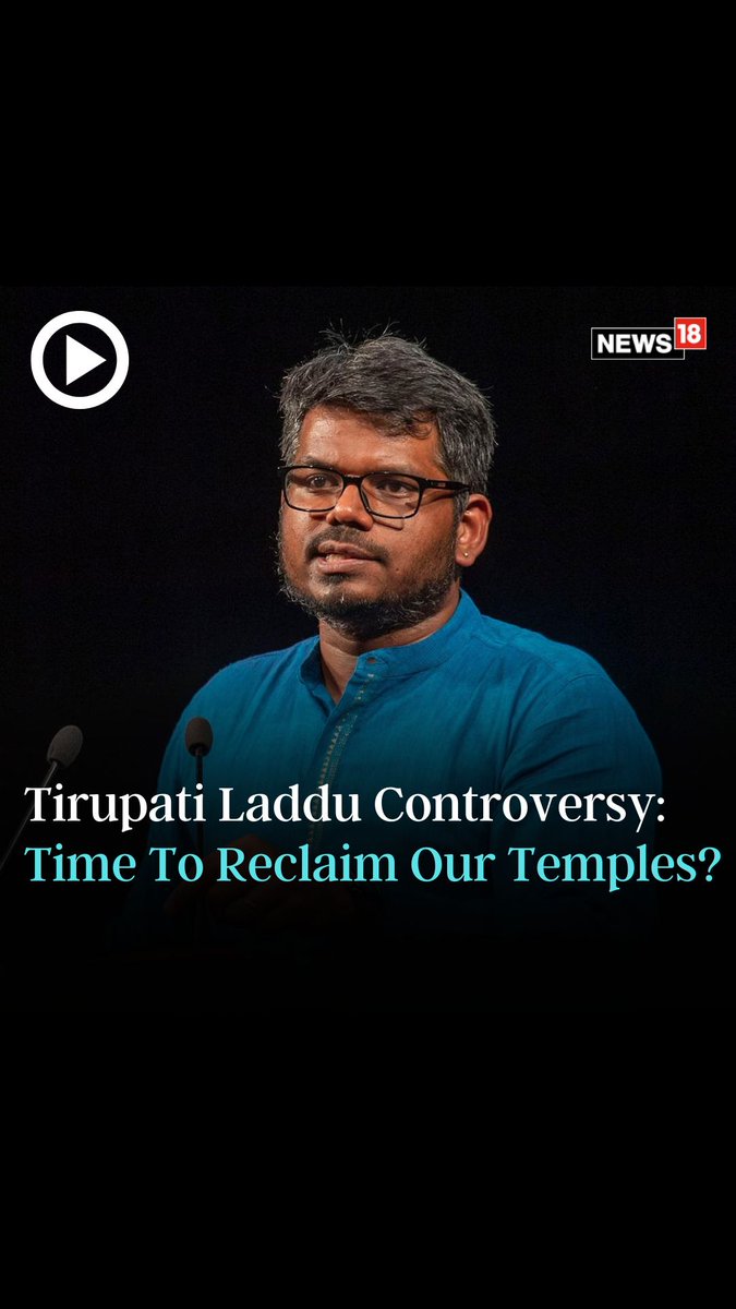 #TirupatiLadduControversy | Hindus should take to the streets peacefully. I don't trust the political stakeholders: Advocate Sai Deepak J to Anand Narasimhan🇮🇳 on #TirupatiControversy #AndhraPradesh #TirupatiLaddus #ladduprasadam #Prasadam