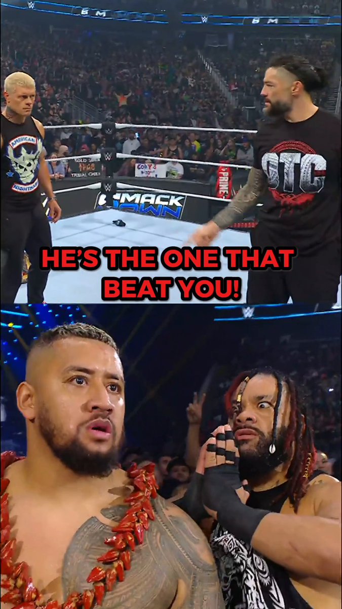 IDC WHAT ANYONE SAYS SOLO IS ABSOLUTELY HILARIOUS 😂 #SmackDown