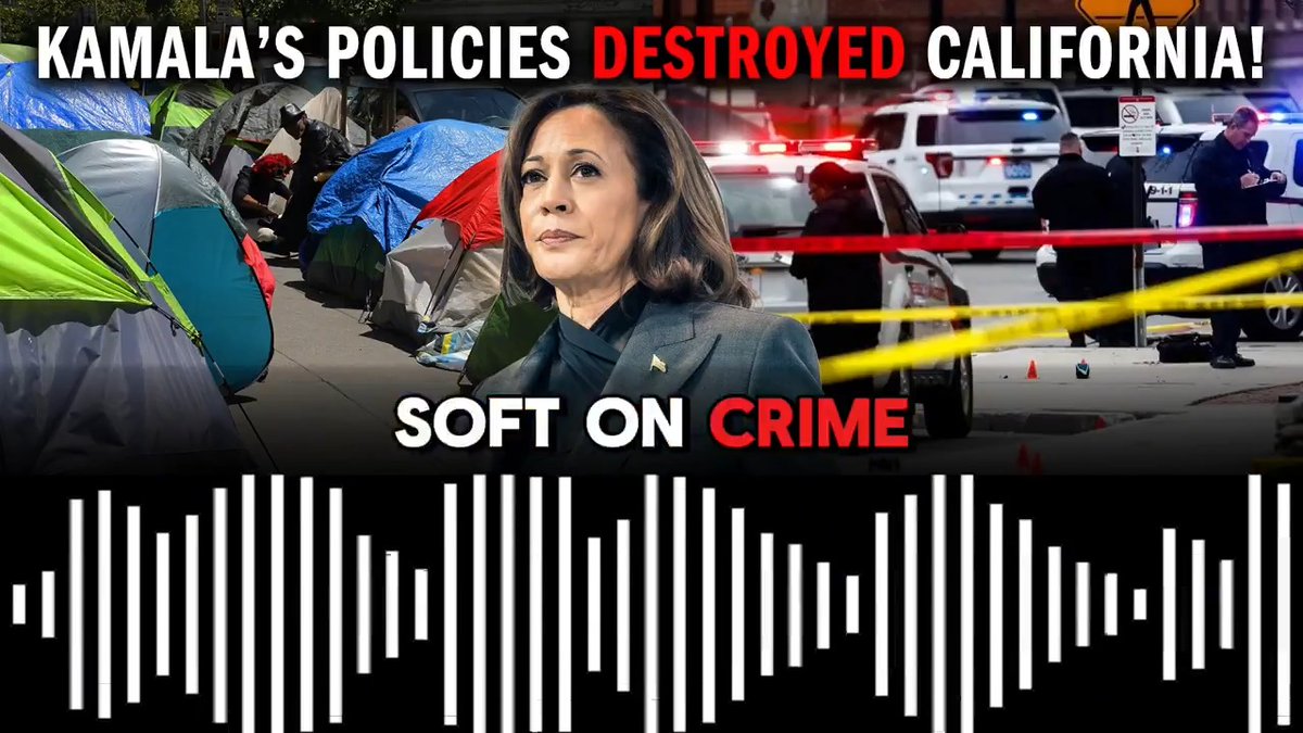Kamala Harris was soft on crime as the DA of San Francisco and as the AG of California, and now the people there have the most illegals, the highest prices, and the biggest problems with crime. That’s why there’s been an effort to wrap Kamala Harris in bubble wrap and not do any serious review of her record. 🎙️: Sean Hannity 🇺🇸