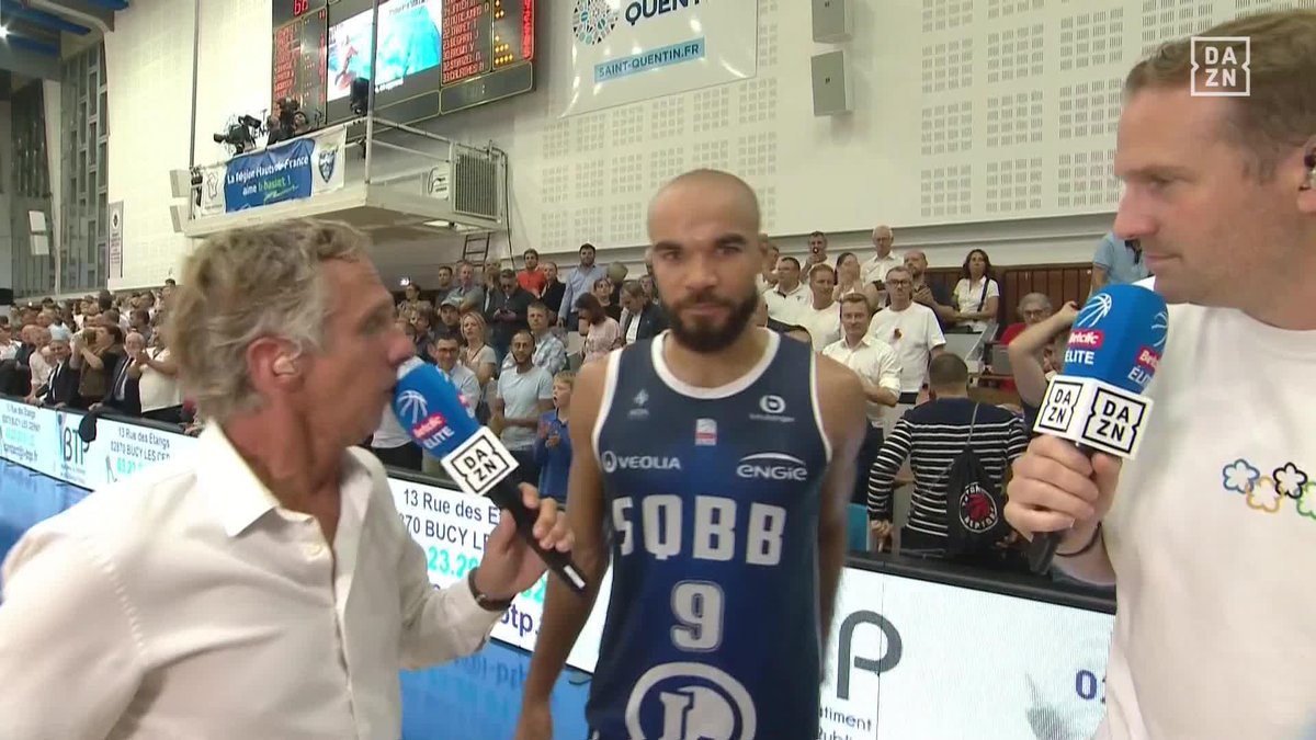 🎙️ | Jerome Robinson : « L’ambiance est 𝗜𝗡𝗖𝗥𝗢𝗬𝗔𝗕𝗟𝗘, rien à voir avec ce que j'ai connu aux États-Unis ! » 🇫🇷🔥#BetclicElite
