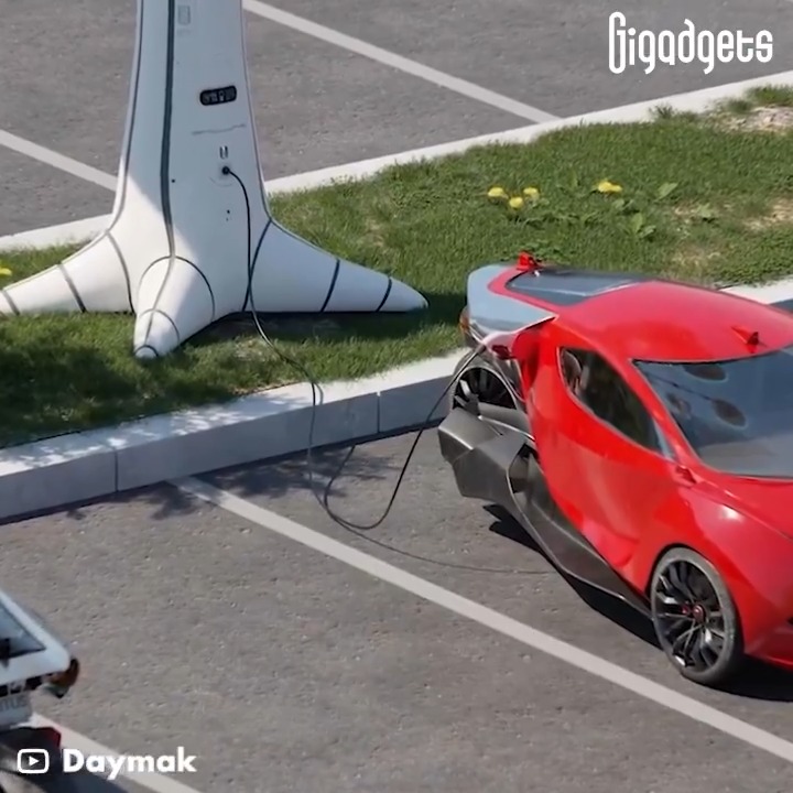 Daymak launched a wind and solar-powered "tree" for emission-free EV charging and crypto mining.
