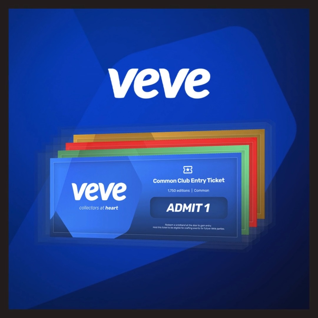 🎊 #VeVeFam, are you ready for the biggest and most exclusive VeVe party YET?✨ Our NYCC Kick-Off party at MUSICA club on 17 October promises to be an unforgettable night of extraordinary entertainment, stunning 360-degree visuals and so much more! We're excited to share details of all the fun & excitement soon.🎉 Crafting for limited edition digital collectible VIP Entry Tickets drop Sun, 22 September from 8AM PT. Crafting for limited edition General Admission Entry Tickets drop Tues, 24 Sept from 8AM PT. MCP conditions apply...read more: 💙💚 We can't wait to see you there! 🥂