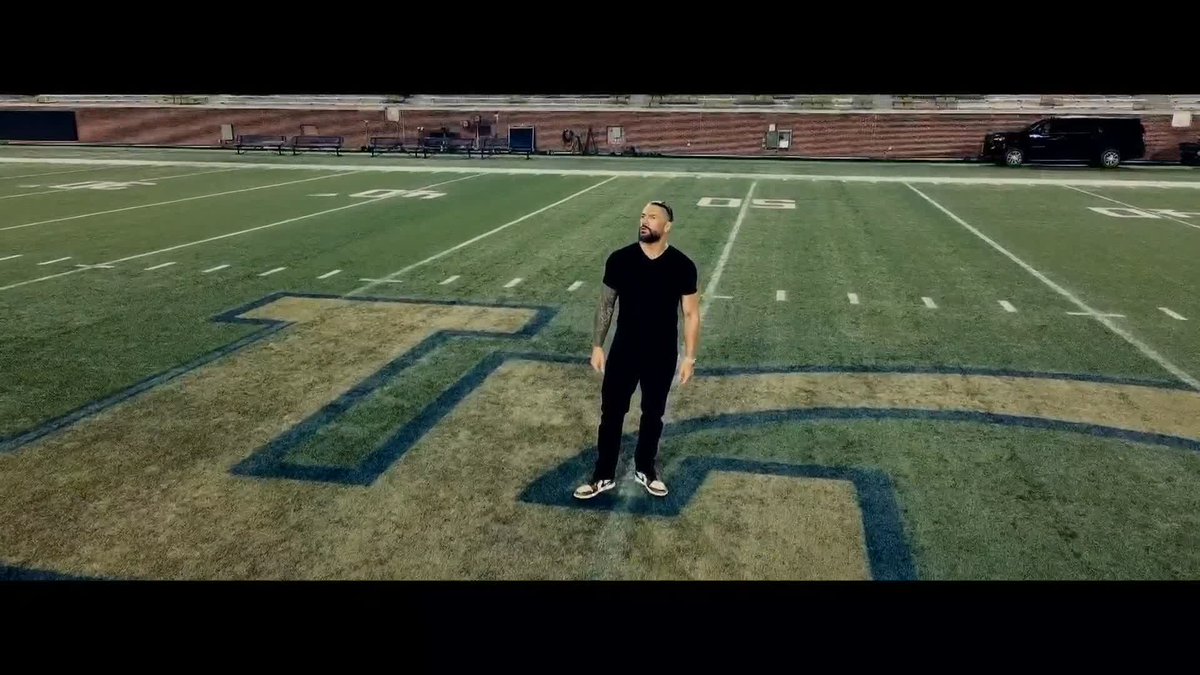 .Roman Reigns returns to his old stomping grounds at Georgia Tech... #SmackDown