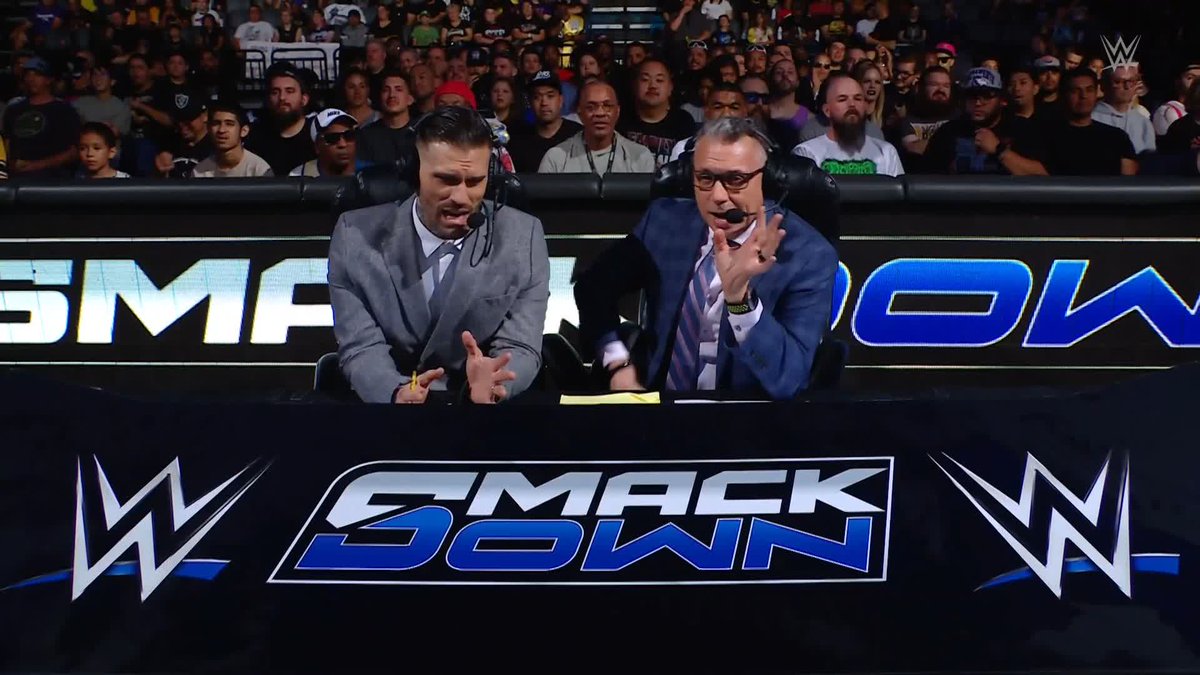 Tell us how you really feel, Michael Cole 😂 #SmackDown