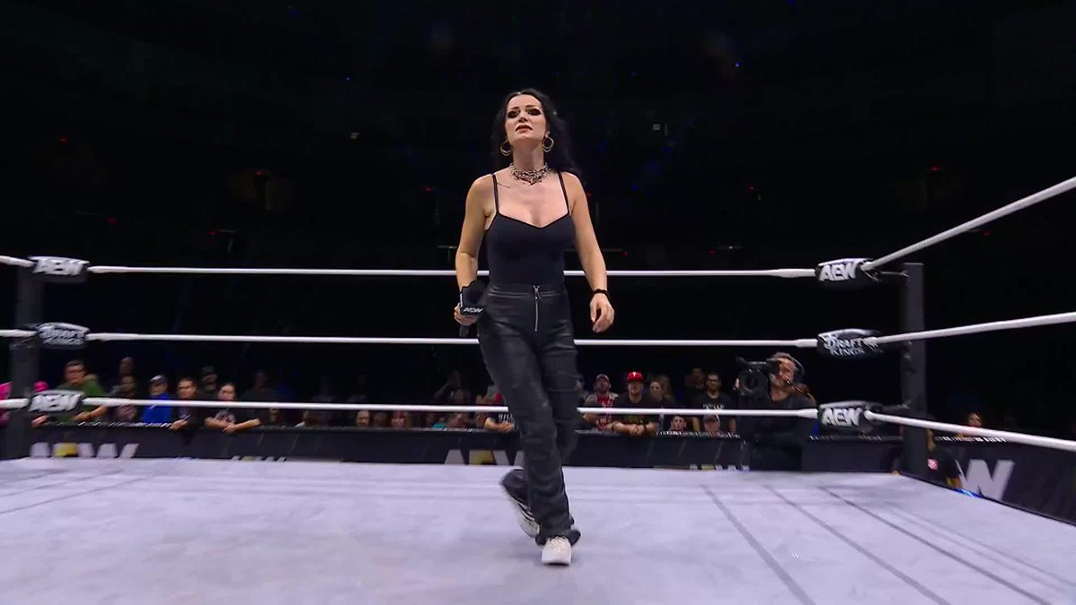 The challenge has been officially made! Saraya vs Jamie Hayter at #AEWGrandSlam, but Saraya makes the rules! Watch #AEWRampage on TNT! SARAYA | JAMIE HAYTER
