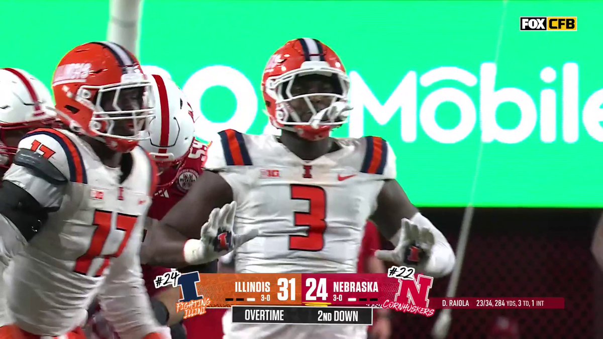 Raiola is sacked! Illinois Football
