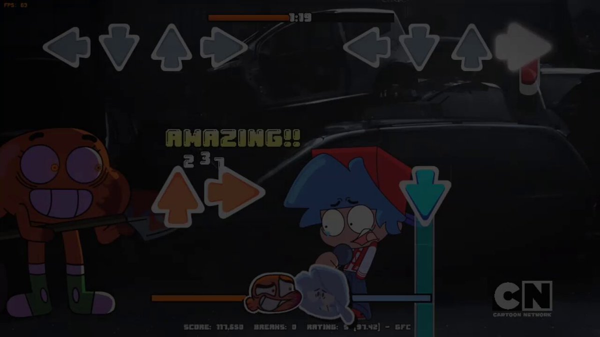 We are almost close to finally release this mod, so here is the last teaser of Desperation. SONG BY: Paner Sprites by: JuanfeSS COMMISSIONS SOON &amp; CrashBNashe (OPEN COMMISIONS 1/?) AU By: AislepMania YOUTUBE LINK: Funkin News Mini Funky News (retired lol) ⭐️FNIS ****** ☕️ #FNF #fnfmods #Gumball #tawog