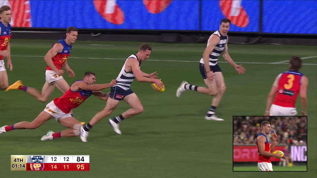 Jack Payne got a lot of focus this week and not only did his produce this incredible tackle to save the game but Brisbane’s entire back line was immense at times. Starce was the standout but Harris, Froggy and Payne all stood up too. #AFL #AFLFinals