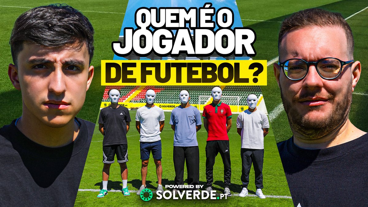 Então, quem é o jogador profissional de futebol? 🧐 Temos free bets de 10€ Solverde.pt 🔞 para oferecer a 5 pessoas que derem RT neste tweet.