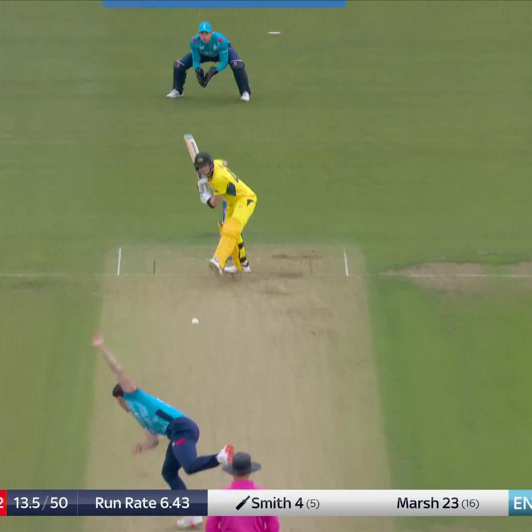 Steve Smith has just been CLEANED UP by Matthew Potts 🤯👏
