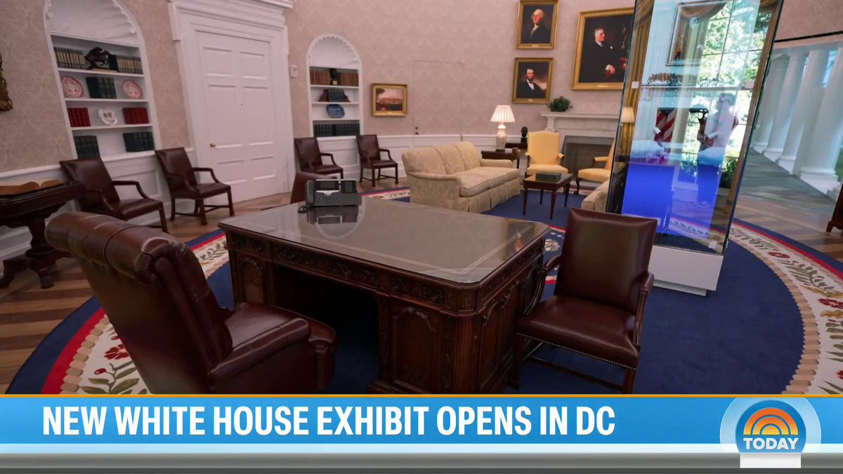 Saturday TODAY co-anchor Peter Alexander received a tour from Dr. Jill Biden of The People's House, an immersive center modeled after the the country's most famous address.