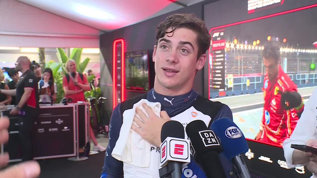 🇦🇷🏎️Franco #Colapinto s/el #Superclásico: Yo te dije quién va a ganar: Boquita, ¿quién va a ganar? Esas gallinas no van a ganar más. Se le va a poner la piel rara después del partido. Después me putean los gallinas”.😅