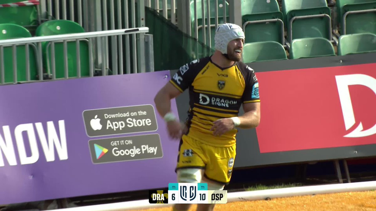 The first Rodney Parade roar of the season! 🔥 A beautiful Dragons RFC 🐉 move finished off by Harri Keddie 🐉