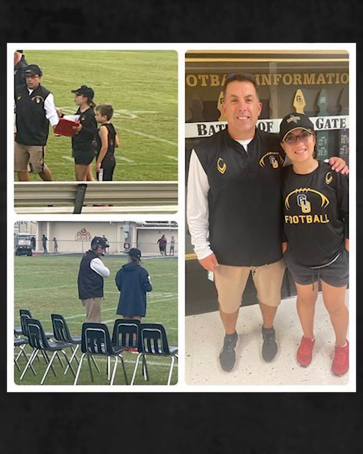 13-year-old Payton Gibbs was diagnosed with autism at a young age and fell in love with the game of football by helping her dad coach on the sidelines. When NC State head coach Dave Doeren found out Payton was no longer allowed to be on the sidelines, he took a stand.