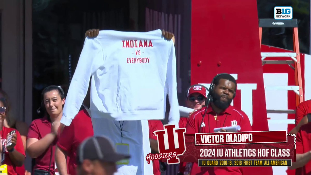 Hoosier Legend 🏀 🔥 Victor Oladipo in the house for Indiana Basketball