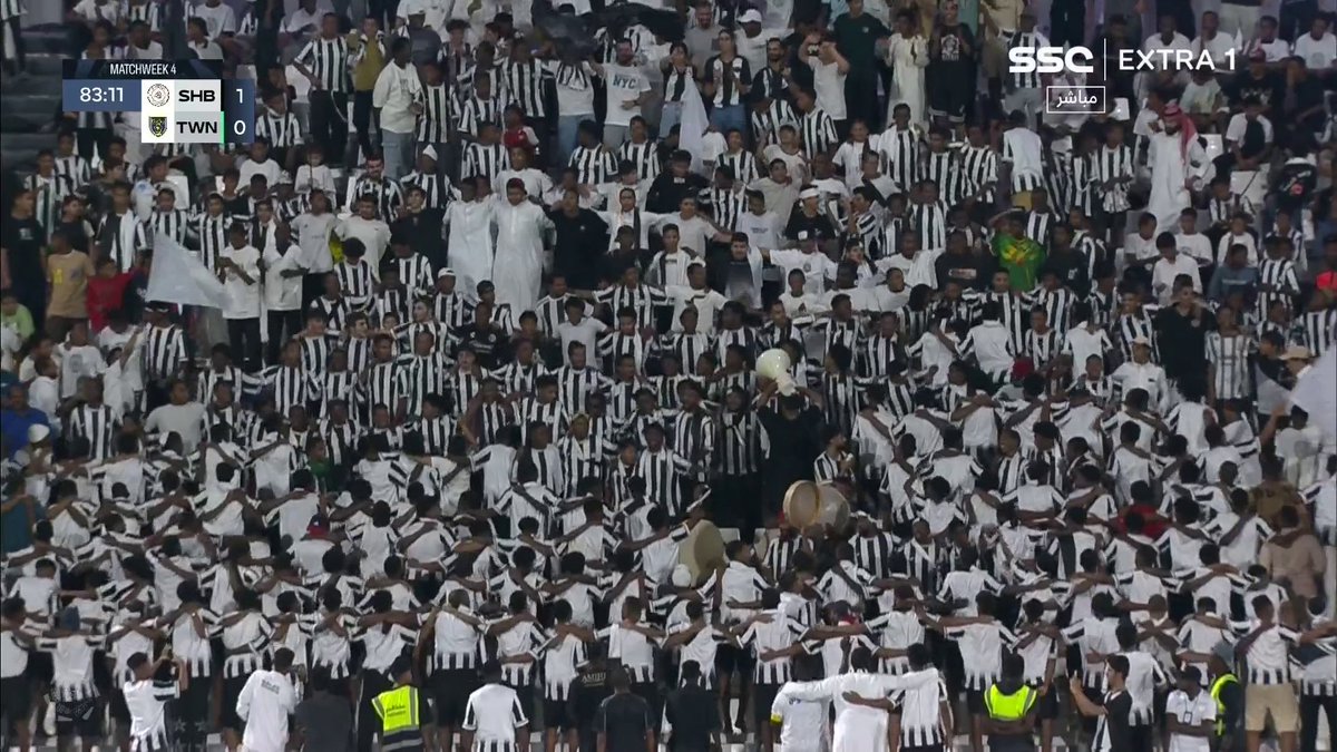 جماهير الشباب ⚪️⚫🔥 #نحلم_ونحقق 🇸🇦 #دوري_روشن_السعودي #الشباب_التعاون | #SSC