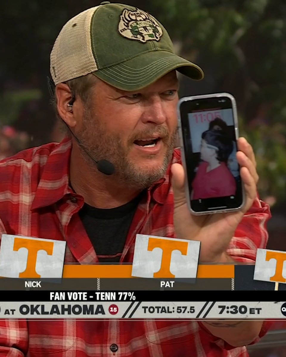 ALL OF Blake Shelton's WEEK 4 CFB PICKS 🏈