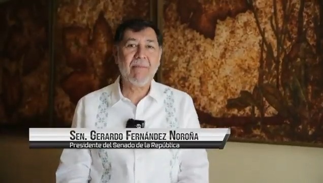 ▶️ Mensaje del presidente de la Mesa Directiva, Fernández Noroña, en relación a la agresión en su contra ocurrida en el AICM.
