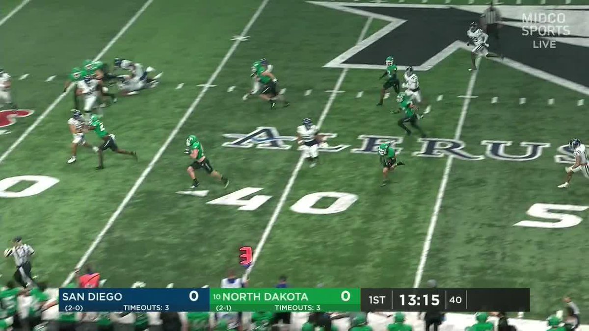 Tyler Erkman says, "I'll take that!" #UNDproud | #LGH