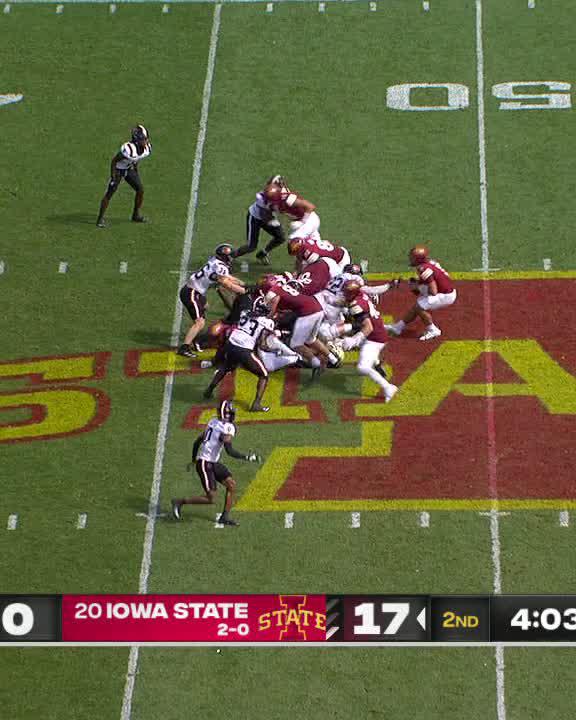 CATCH OF THE YEAR CANDIDATE FROM BENJAMIN BRAHMER 🚨 #Big12FB | 📺 ESPN+