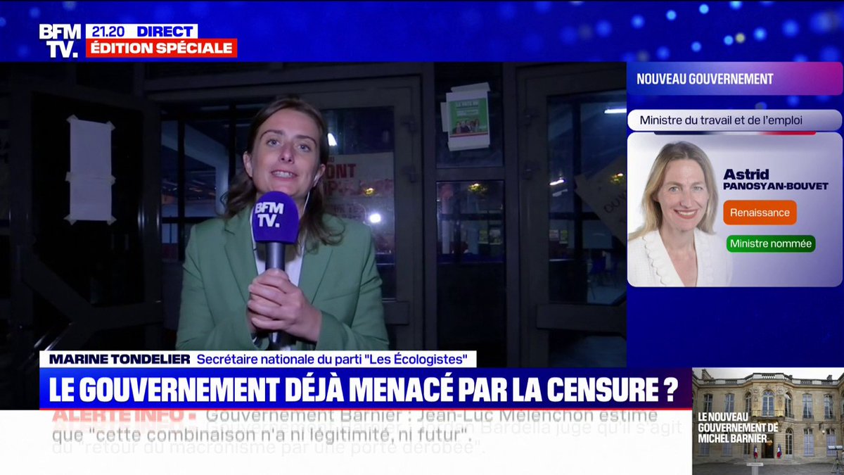 Ce qu’il est passé ce soir avec la nomination de ce gouvernement est indécent. 10 semaines pour arriver à ça ! Je plains les françaises et les français qui vont subir les politiques menées.