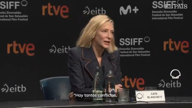 VÍDEO | Cate Blanchett: “El derecho a la protesta en todo el mundo es algo muy importante que debemos conservar, es parte de vivir en una democracia. Nos debemos escuchar los unos a los otros, y todos los puntos de vista deben ser escuchados”
