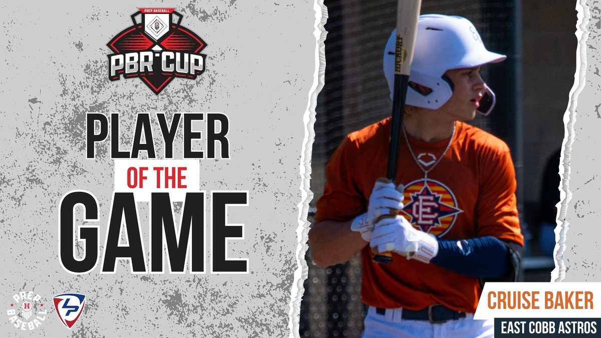 With two outs and bases loaded in the 7th inning, Cruise Baker (East Cobb Baseball) sent a ball to LF for a ground-rule double. Giving his side a four run lead and earning him player of the game. He spoke to Symone after the game. 🎙️Grayson Rosen & Avery Hunt Prep Baseball | Prep Baseball Tournaments | Prep Baseball Alabama