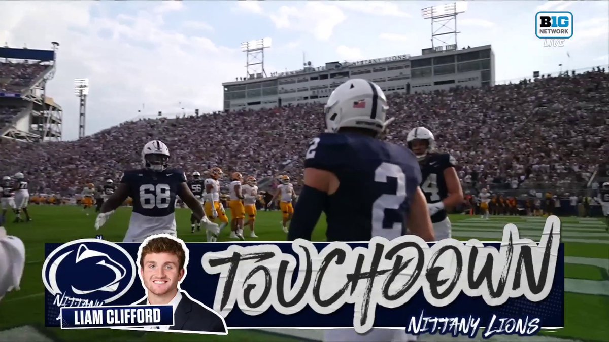 Drew Allar ➡️ Liam Clifford TD 😤 Penn State Football
