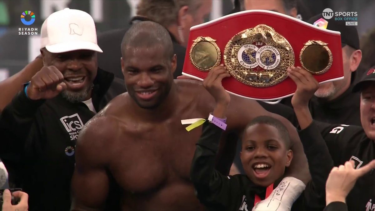 "The new king" 👑 Daniel Dubois and Frank Warren's thoughts after a historical moment in British boxing at Wembley... #RiyadhSeasonCard: Wembley Edition | #JoshuaDubois | Buy NOW on TNT Sports Box Office ▶️
