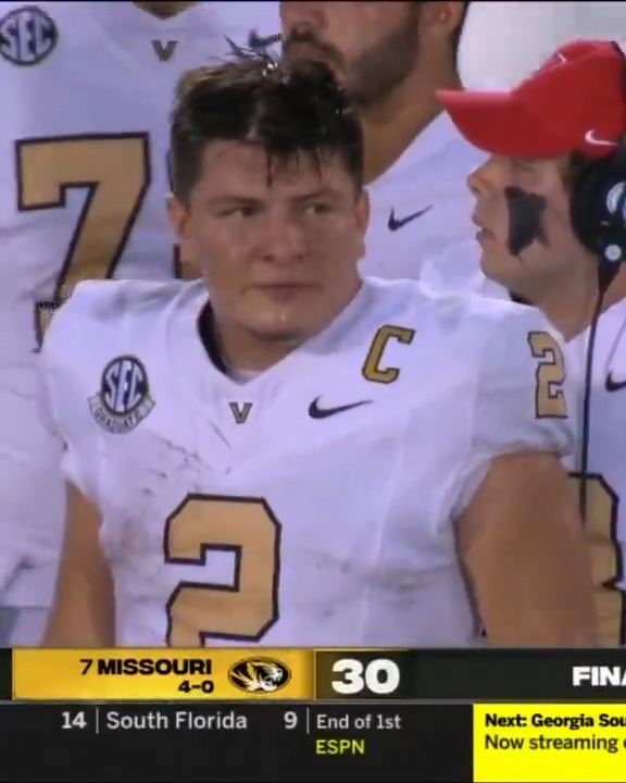 NO. 7 MIZZOU SURVIVES AFTER VANDY KICKER MISSES GAME-TYING FG IN 2OT 😱