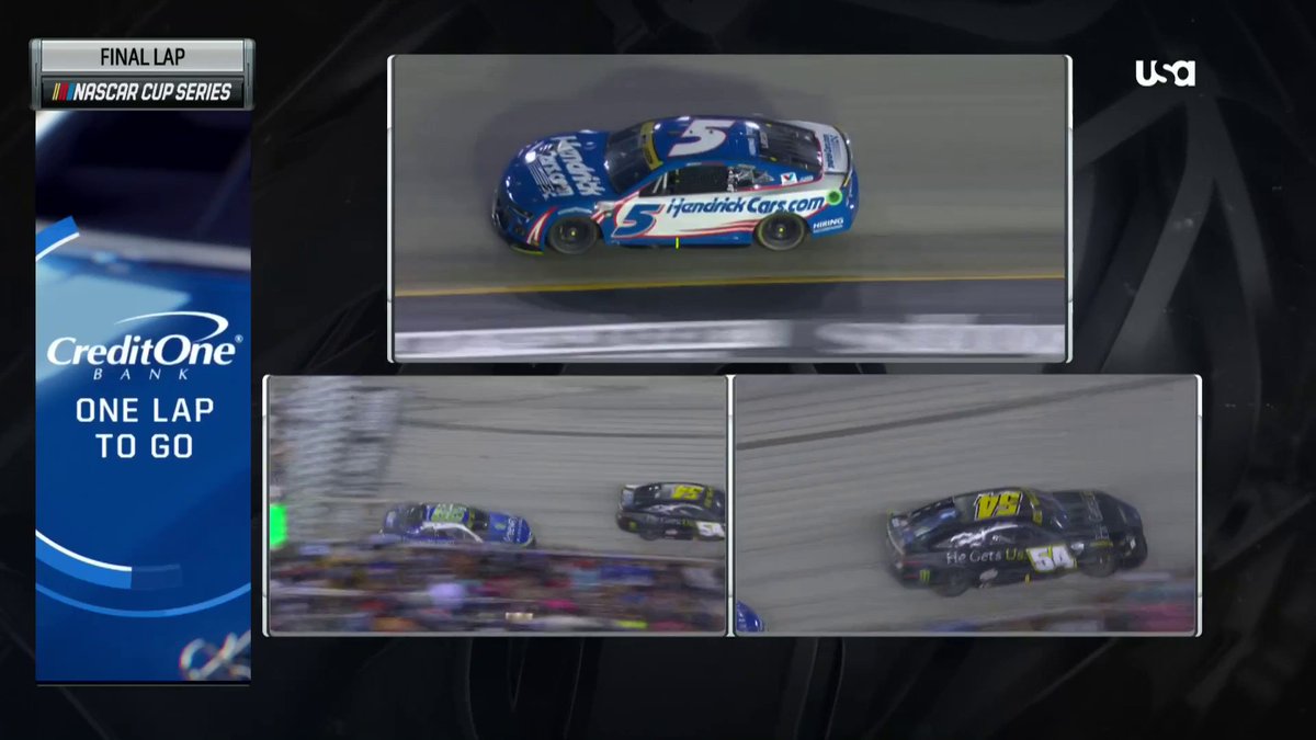 REPOST TO CONGRATULATE KYLE LARSON! HE TAKES CARE OF BUSINESS, DOMINATING AT BRISTOL! #NASCARPlayoffs