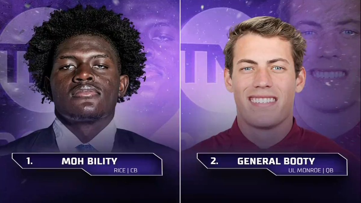 CFB Kickoff crew broke down the best names in College Football 😅👏