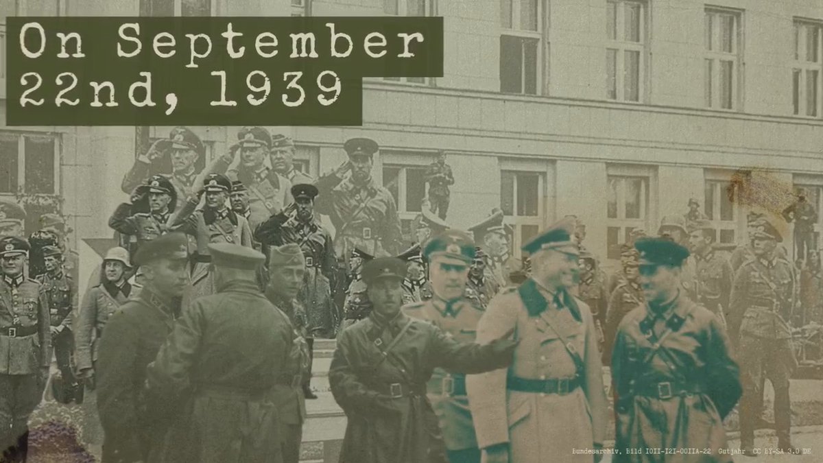 85 years ago, Nazi Germany and the Soviet Union organised a joint military parade in occupied Brest-on-the-Bug. For the next 6 years, Poland suffered total occupation, full of mass executions and deportations. Today, we remember those who bravely fought against the occupiers.