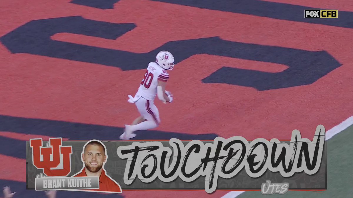 The way Kuithe walked into the endzone is one of the coldest things I’ve ever seen from someone in a Utah jersey. I love this so much.