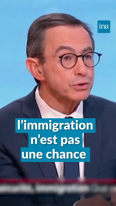 Bruno Retailleau en 1997 : "Une société multiculturelle est une société conflictuelle." En 2022 : "L'immigration n'est pas une chance." Retour sur 25 ans de déclarations du nouveau ministre de l'Intérieur, à propos de l'immigration.