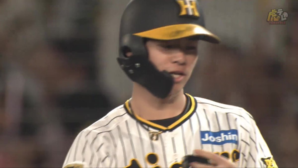 3回裏、二死1・3塁で中野選手がライト前先制タイムリーヒット！ #hanshin #虎テレ #阪神タイガース #ARE_GOES_ON